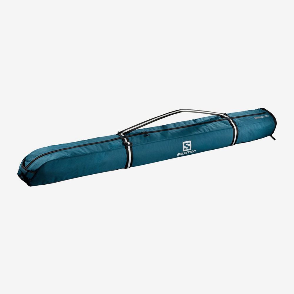 Salomon EXTEND 1 PAIR 165+20 - Womens Skibag - Black - NZ (94321-MWBJ)